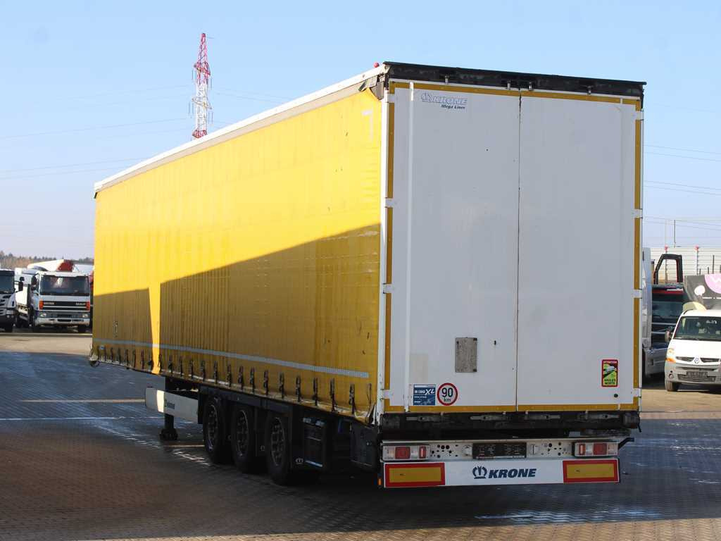 Krone SD, LOWDECK, LIFTING AXLE, LIFTING ROOF, MULTILOCK - Semirremolque lona: foto 5 Krone SD, LOWDECK, LIFTING AXLE, LIFTING ROOF, MULTILOCK - Semirremolque lona: foto 5
