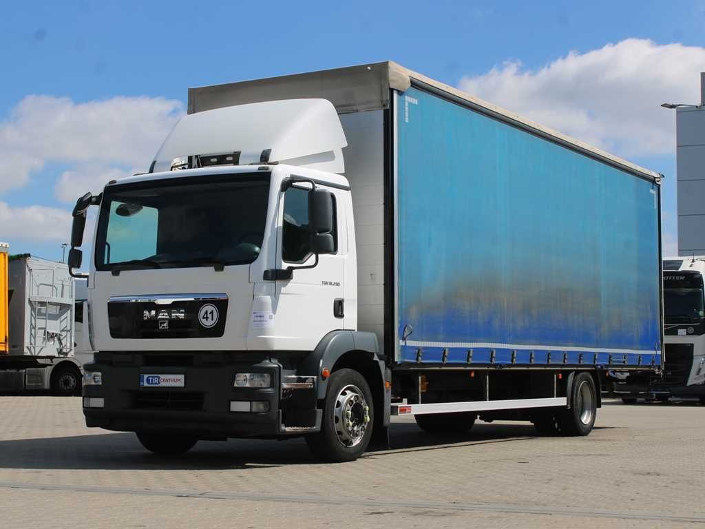 MAN TGM 18.290, AIR SUSPENSIONS, EURO 5 - Camión lona: foto 1 MAN TGM 18.290, AIR SUSPENSIONS, EURO 5 - Camión lona: foto 1