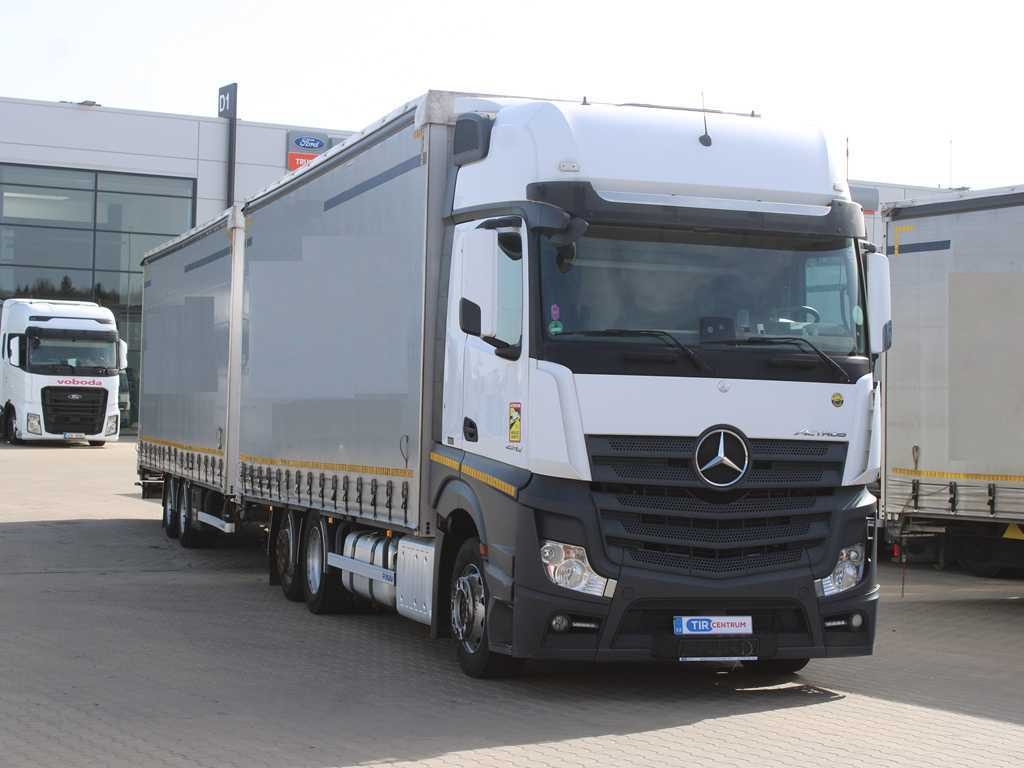 Mercedes-Benz Actros 2542, 6X2, EURO 6, AIR SUSPENSION + PANAV TV018H - Camión lona: foto 3 Mercedes-Benz Actros 2542, 6X2, EURO 6, AIR SUSPENSION + PANAV TV018H - Camión lona: foto 3