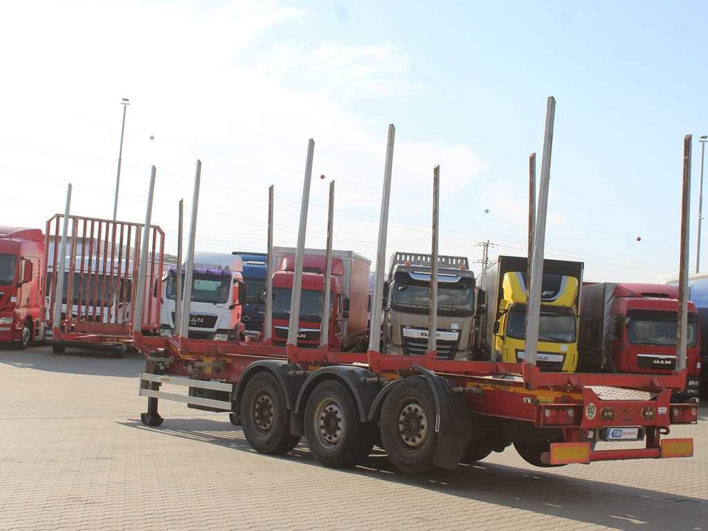 NPK 39, AXLES SAF, 2X LIFTING AXLE - Semirremolque maderero: foto 4 NPK 39, AXLES SAF, 2X LIFTING AXLE - Semirremolque maderero: foto 4