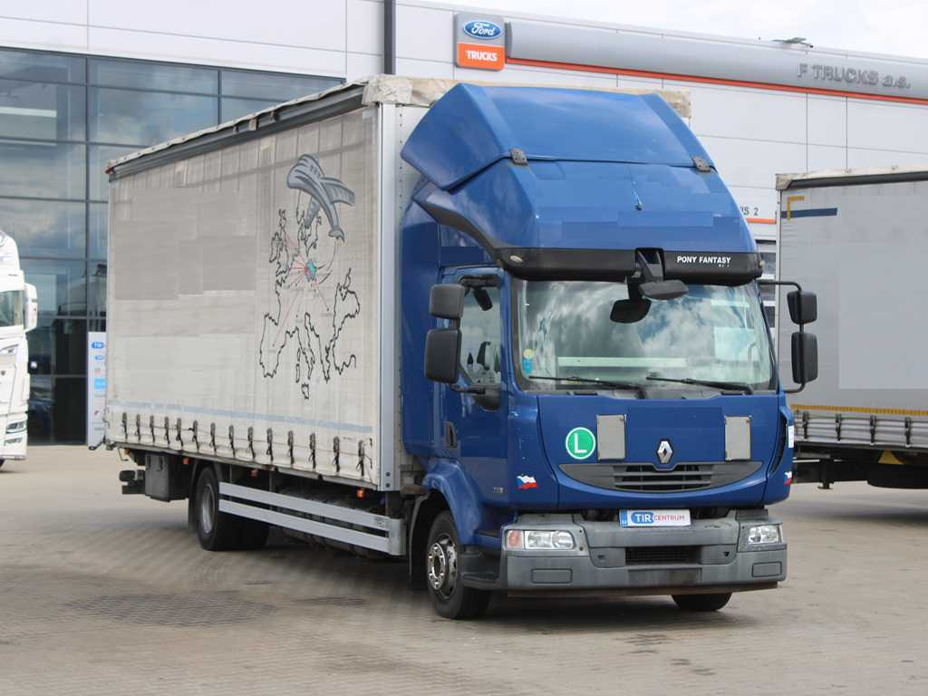 Renault MIDLUM 220.12, EURO 5, SLEEPING BODY, HYDRAULIC FRONT - Camión lona: foto 3 Renault MIDLUM 220.12, EURO 5, SLEEPING BODY, HYDRAULIC FRONT - Camión lona: foto 3
