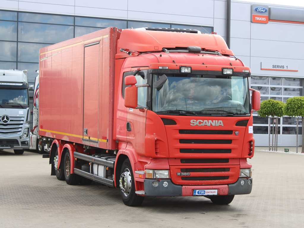 Scania R 380, HYDRAULIC FRONT, DOUBLE CHAMBER, CARRIER SUPRA 850 mt - Camión frigorífico: foto 3 Scania R 380, HYDRAULIC FRONT, DOUBLE CHAMBER, CARRIER SUPRA 850 mt - Camión frigorífico: foto 3