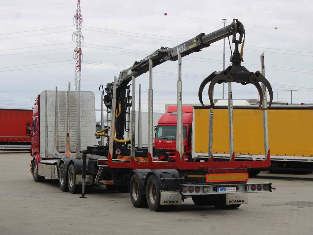 Scania R 480, HYDRAULIC ARM LHO L120Z(78), 6X4 - Camión forestal, Camión grúa: foto 5 Scania R 480, HYDRAULIC ARM LHO L120Z(78), 6X4 - Camión forestal, Camión grúa: foto 5