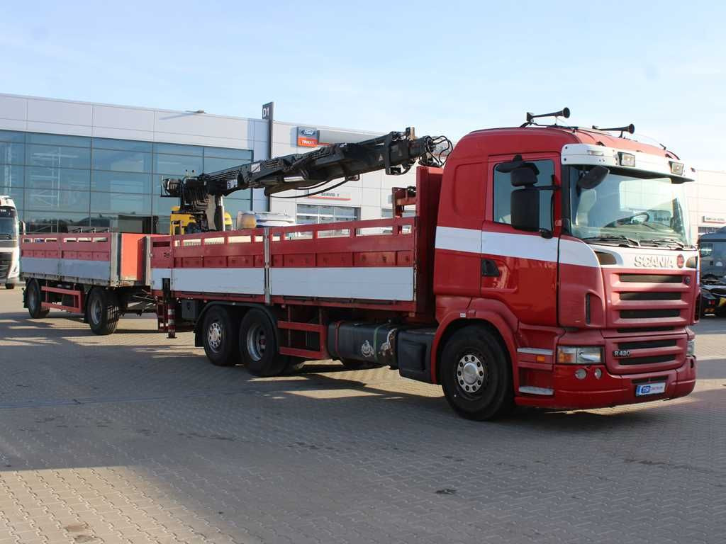 Scania R380,EURO 3,6X2,LIFTING AXLE,HIAB 166K + KOGEL - Camión grúa, Camión caja abierta: foto 2 Scania R380,EURO 3,6X2,LIFTING AXLE,HIAB 166K + KOGEL - Camión grúa, Camión caja abierta: foto 2