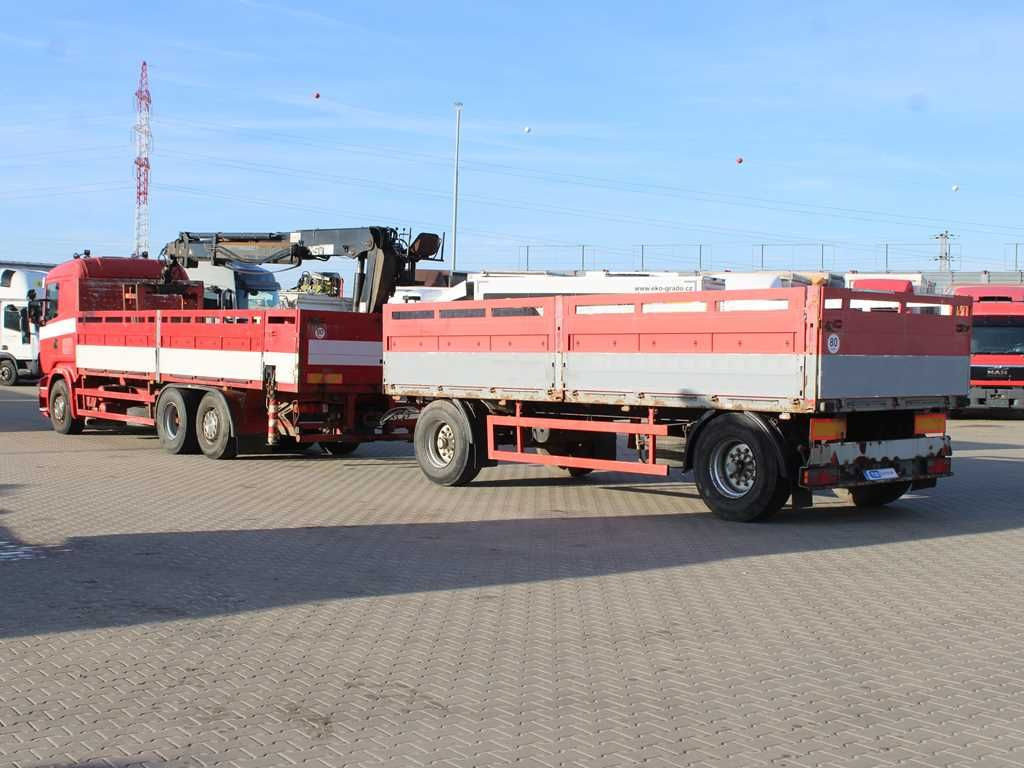 Scania R380,EURO 3,6X2,LIFTING AXLE,HIAB 166K + KOGEL - Camión grúa, Camión caja abierta: foto 4 Scania R380,EURO 3,6X2,LIFTING AXLE,HIAB 166K + KOGEL - Camión grúa, Camión caja abierta: foto 4
