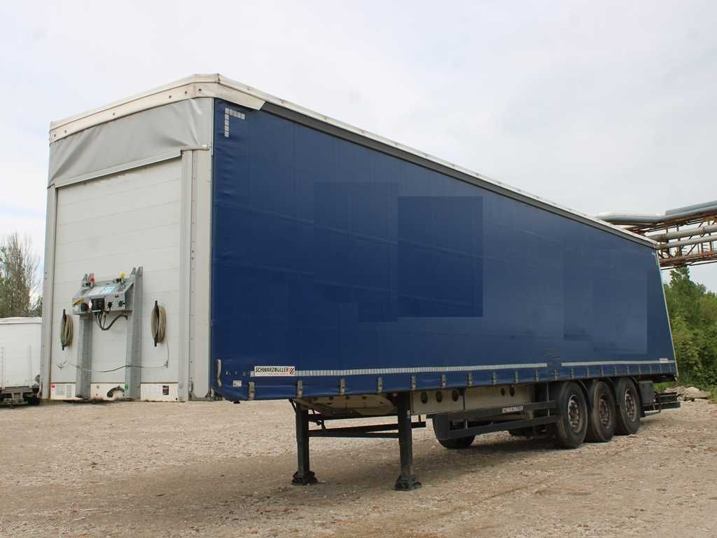 Schwarzmüller SPA 3/E, MULTILOCK, LIFTING AXLE, SAF, MULDA - Semirremolque lona: foto 1 Schwarzmüller SPA 3/E, MULTILOCK, LIFTING AXLE, SAF, MULDA - Semirremolque lona: foto 1