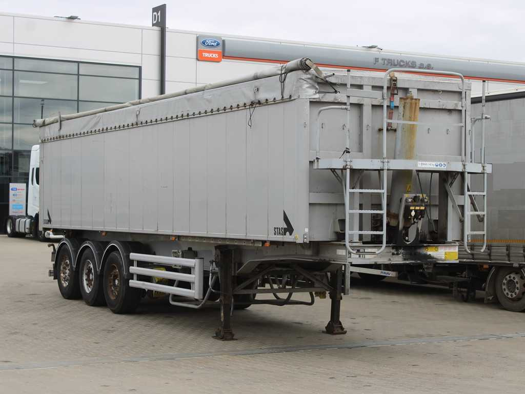 Stas SZ336K, LIFT AXLE, 50m³ - Semirremolque volquete: foto 3 Stas SZ336K, LIFT AXLE, 50m³ - Semirremolque volquete: foto 3