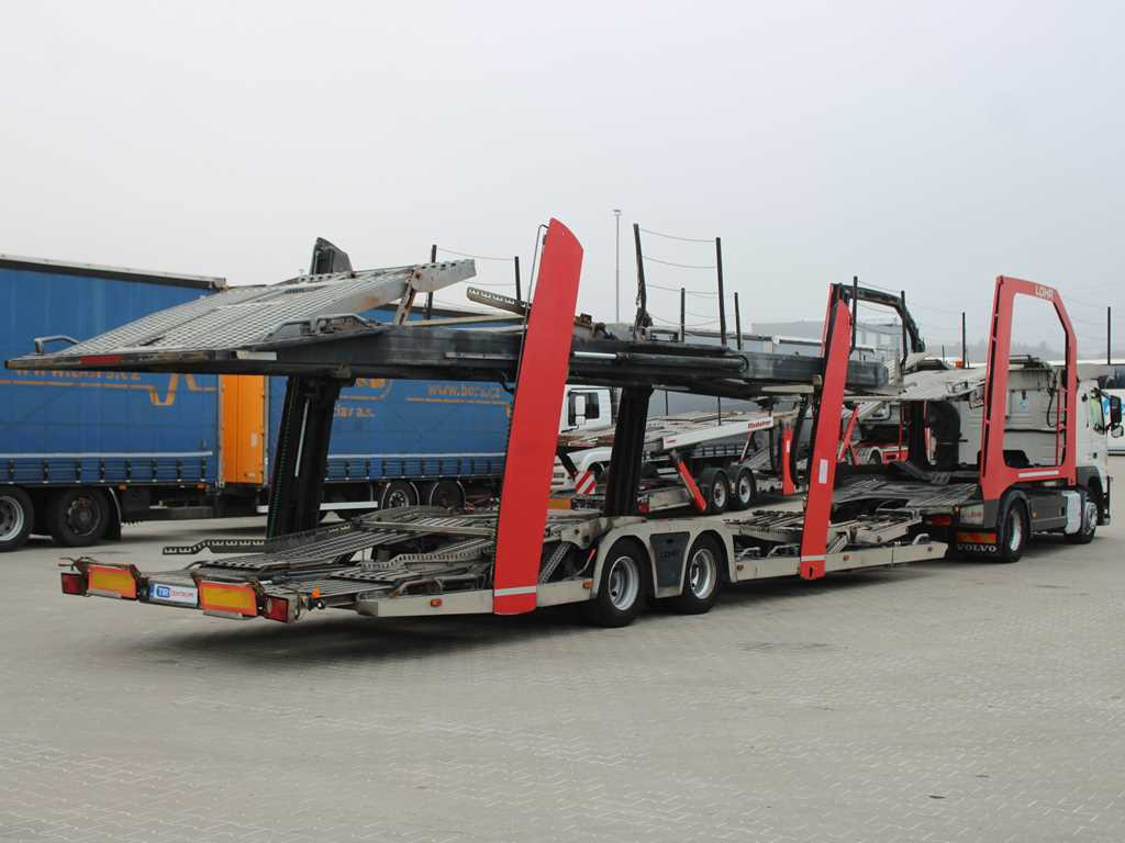 Volvo FM 460, EURO 6, VEB+, INDEPENDENT AIR CONDITIONING, + LOHR (2006) - Camión portavehículos: foto 4 Volvo FM 460, EURO 6, VEB+, INDEPENDENT AIR CONDITIONING, + LOHR (2006) - Camión portavehículos: foto 4