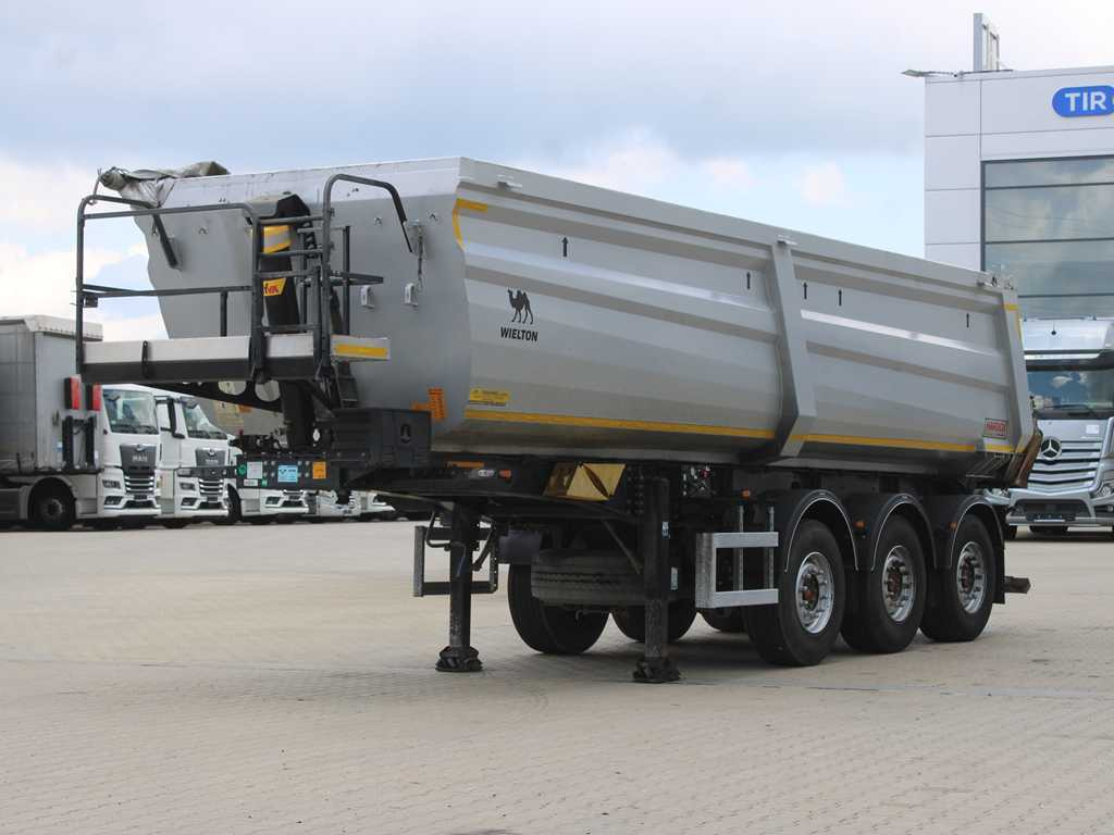 Wielton NW-3, LIFT AXLE, SAF, HARDOX, 32m³ - Semirremolque volquete: foto 1 Wielton NW-3, LIFT AXLE, SAF, HARDOX, 32m³ - Semirremolque volquete: foto 1