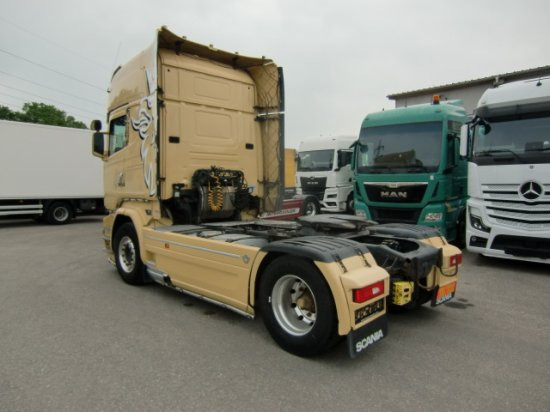 Cabeza tractora Scania R520 V8,Topline,Hydraulik  Retarder Voll Luft: foto 6