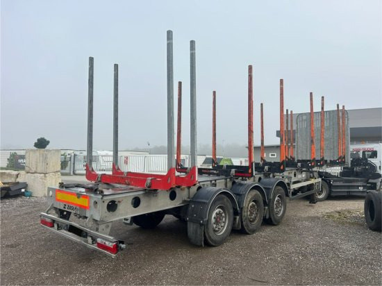 D-651A Holzauflieger, Liftachse, 8 Rungenpaare - Semirremolque maderero: foto 5 D-651A Holzauflieger, Liftachse, 8 Rungenpaare - Semirremolque maderero: foto 5