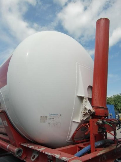 Semirremolque silo Feldbinder KIP 63.3 Siloauflieger,  SAF-Achsen, Alu-Felgen,: foto 11