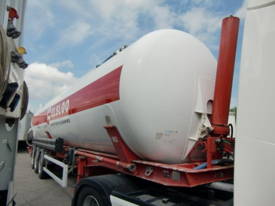 Semirremolque silo Feldbinder KIP 63.3 Siloauflieger,  SAF-Achsen, Alu-Felgen,: foto 6
