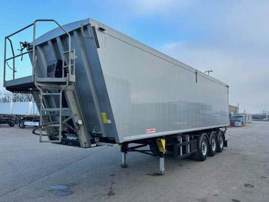 Kempf SKM 39 Alu-Kastenmulde 55m³ Rollplane - Semirremolque volquete: foto 1 Kempf SKM 39 Alu-Kastenmulde 55m³ Rollplane - Semirremolque volquete: foto 1