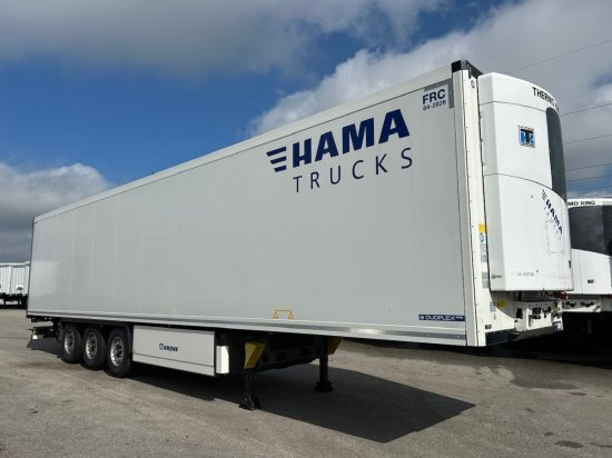 Krone Kühlauflieger, TK SLXi 300, Liftachse, Doppelstock, Blumenbreite - Semirremolque isotérmico: foto 2 Krone Kühlauflieger, TK SLXi 300, Liftachse, Doppelstock, Blumenbreite - Semirremolque isotérmico: foto 2