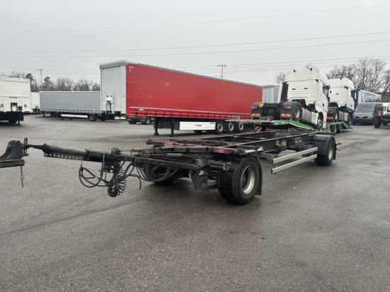 Krone Maxi Lafette BPW Achsen - Remolque portacontenedore/ Intercambiable: foto 3 Krone Maxi Lafette BPW Achsen - Remolque portacontenedore/ Intercambiable: foto 3