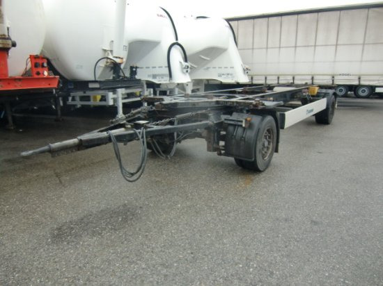 Remolque portacontenedore/ Intercambiable Krone ,Maxi Lafette, BPW Achsen: foto 1