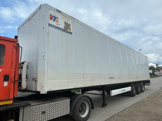 Krone SD-K Kofferauflieger, Liftachse, SAF - Semirremolque caja cerrada: foto 1 Krone SD-K Kofferauflieger, Liftachse, SAF - Semirremolque caja cerrada: foto 1