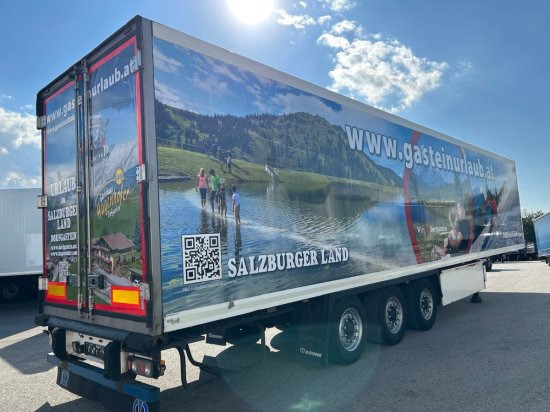 Krone SD Kühler, Doppelstock, Carrier 1550, Palettenkasten, Liftachse - Semirremolque isotérmico: foto 5 Krone SD Kühler, Doppelstock, Carrier 1550, Palettenkasten, Liftachse - Semirremolque isotérmico: foto 5