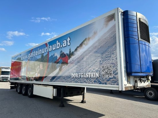 Krone SD Kühler, Doppelstock, Carrier 1550, Palettenkasten, Liftachse - Semirremolque isotérmico: foto 3 Krone SD Kühler, Doppelstock, Carrier 1550, Palettenkasten, Liftachse - Semirremolque isotérmico: foto 3