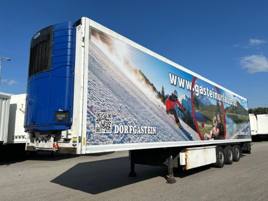 Krone SD Kühler, Doppelstock, Carrier 1550, Palettenkasten, Liftachse - Semirremolque isotérmico: foto 1 Krone SD Kühler, Doppelstock, Carrier 1550, Palettenkasten, Liftachse - Semirremolque isotérmico: foto 1