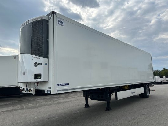 Krone SE City Kühler, TK SLXi 300, 1-Achsauflieger mit Hebebühne - Semirremolque isotérmico: foto 1 Krone SE City Kühler, TK SLXi 300, 1-Achsauflieger mit Hebebühne - Semirremolque isotérmico: foto 1