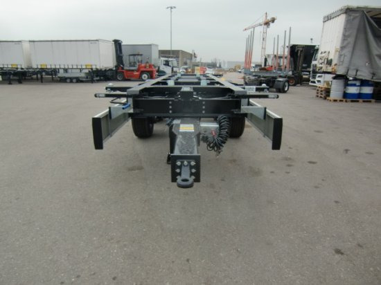 Krone ZZ/DC07 Tandem Lafette, Standard, BPW-Achsen, Heckabstützung - Remolque portacontenedore/ Intercambiable: foto 2 Krone ZZ/DC07 Tandem Lafette, Standard, BPW-Achsen, Heckabstützung - Remolque portacontenedore/ Intercambiable: foto 2