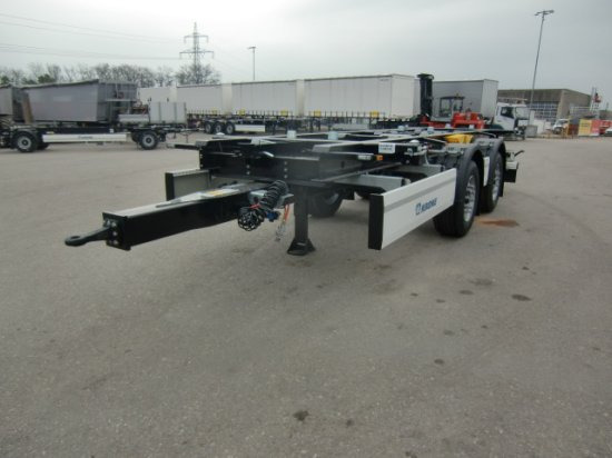 Krone ZZ/DC07 Tandem Lafette, Standard, BPW-Achsen, Heckabstützung - Remolque portacontenedore/ Intercambiable: foto 3 Krone ZZ/DC07 Tandem Lafette, Standard, BPW-Achsen, Heckabstützung - Remolque portacontenedore/ Intercambiable: foto 3