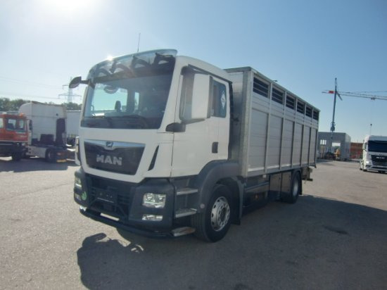 MAN TGS 18.420 Tiertransporter,Euro 6, Manual Seilwinde, el. Ladebordwand Voll Luft - Camión para caballos: foto 1 MAN TGS 18.420 Tiertransporter,Euro 6, Manual Seilwinde, el. Ladebordwand Voll Luft - Camión para caballos: foto 1
