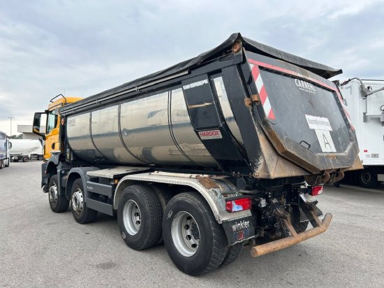 MAN TGS 35.510 8x4 Carnehl Muldenkipper, Thermomulde, Hardox - Camión volquete: foto 4 MAN TGS 35.510 8x4 Carnehl Muldenkipper, Thermomulde, Hardox - Camión volquete: foto 4