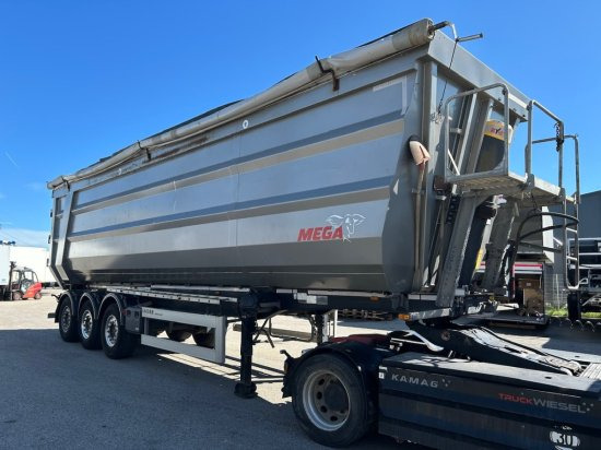 MEGA Schrott-Kippmulde, Portaltüren, SAF Achse, Liftachse, Alufelgen - Semirremolque volquete: foto 4 MEGA Schrott-Kippmulde, Portaltüren, SAF Achse, Liftachse, Alufelgen - Semirremolque volquete: foto 4