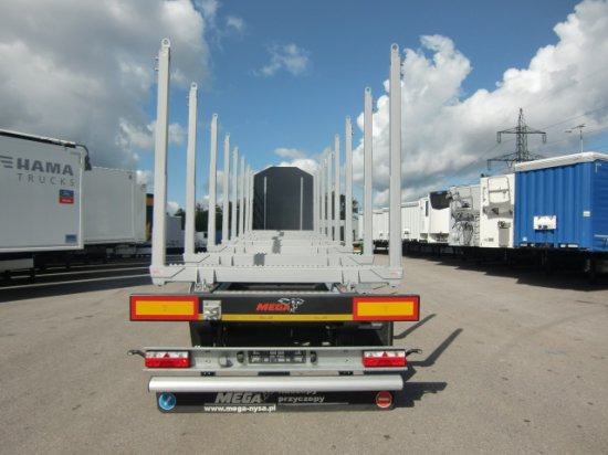 MEGA TIMBER LONG Holzauflieger 8 Rungenpaare 3. Achse Liftachse - Semirremolque maderero: foto 5 MEGA TIMBER LONG Holzauflieger 8 Rungenpaare 3. Achse Liftachse - Semirremolque maderero: foto 5