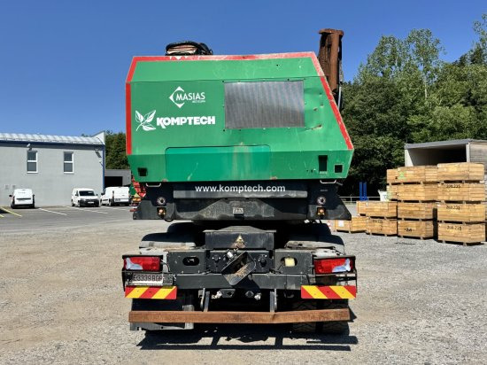 MAN TGS 35.540 8x4 mit Komptech-Zusatzeinheit - Maquinaria forestal, Camión: foto 2 MAN TGS 35.540 8x4 mit Komptech-Zusatzeinheit - Maquinaria forestal, Camión: foto 2