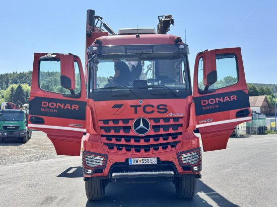 Mercedes-Benz ACTROS 6x4 DONAR 5810K ? Hack-LKW / Mobilhacker | TCS Umwelttechnik - Trituradora de madera, Camión: foto 4 Mercedes-Benz ACTROS 6x4 DONAR 5810K ? Hack-LKW / Mobilhacker | TCS Umwelttechnik - Trituradora de madera, Camión: foto 4