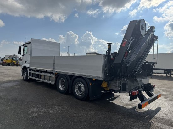 Mercedes-Benz Actros 2653, Retarder, Pritsche, Hiab Hipro 232 ES5 - Camión caja abierta, Camión grúa: foto 4 Mercedes-Benz Actros 2653, Retarder, Pritsche, Hiab Hipro 232 ES5 - Camión caja abierta, Camión grúa: foto 4