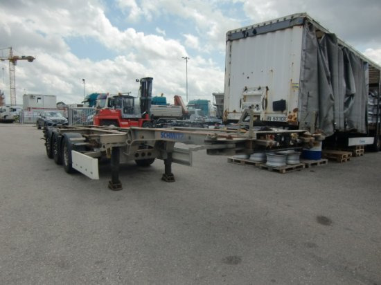 Schmitz Containerchassi 3-achsig SCF 24G45 Slider - Semirremolque portacontenedore/ Intercambiable: foto 3 Schmitz Containerchassi 3-achsig SCF 24G45 Slider - Semirremolque portacontenedore/ Intercambiable: foto 3