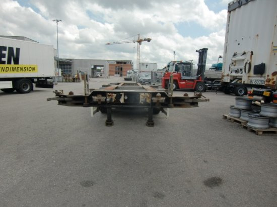 Schmitz Containerchassi 3-achsig SCF 24G45 Slider - Semirremolque portacontenedore/ Intercambiable: foto 2 Schmitz Containerchassi 3-achsig SCF 24G45 Slider - Semirremolque portacontenedore/ Intercambiable: foto 2