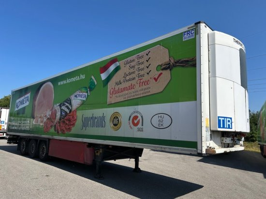 Schmitz SCB S3B SKO24, Kühlauflieger, TK SLXe 400, Liftachse, Fleischbahnen - Semirremolque isotérmico: foto 3 Schmitz SCB S3B SKO24, Kühlauflieger, TK SLXe 400, Liftachse, Fleischbahnen - Semirremolque isotérmico: foto 3