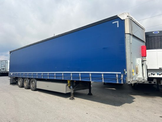 Schmitz SCB S3T, Varios, Liftachse, Edscha-Verdeck, - Semirremolque lona: foto 1 Schmitz SCB S3T, Varios, Liftachse, Edscha-Verdeck, - Semirremolque lona: foto 1
