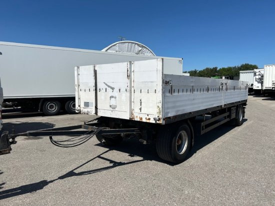 Schwarzmüller Jumbo Baustoffanhänger, BPW-Achsen - Remolque plataforma/ Caja abierta: foto 1 Schwarzmüller Jumbo Baustoffanhänger, BPW-Achsen - Remolque plataforma/ Caja abierta: foto 1