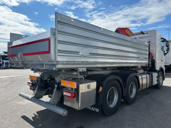 Volvo FH 500 3-Seiten Kipper mit Palfinger PK22002EH, Retarder - Camión volquete, Camión grúa: foto 4 Volvo FH 500 3-Seiten Kipper mit Palfinger PK22002EH, Retarder - Camión volquete, Camión grúa: foto 4