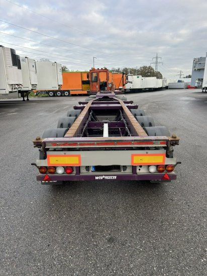 Semirremolque portacontenedore/ Intercambiable Web Trailer LPRS24 Heckschieber 1x20 ft 2x20 ft 1x40 ft  3 Stück verfügbar: foto 6