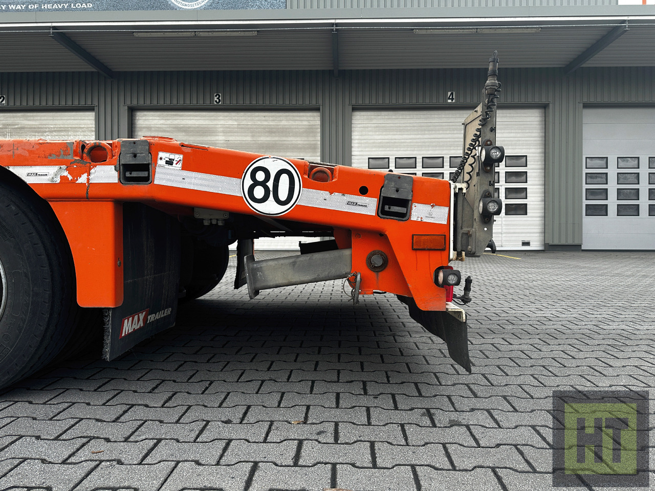 Semirremolque góndola rebajadas FAYMONVILLE MAX Trailer 3-Achs-Tele-Semi nachlaufgelenkt: foto 8