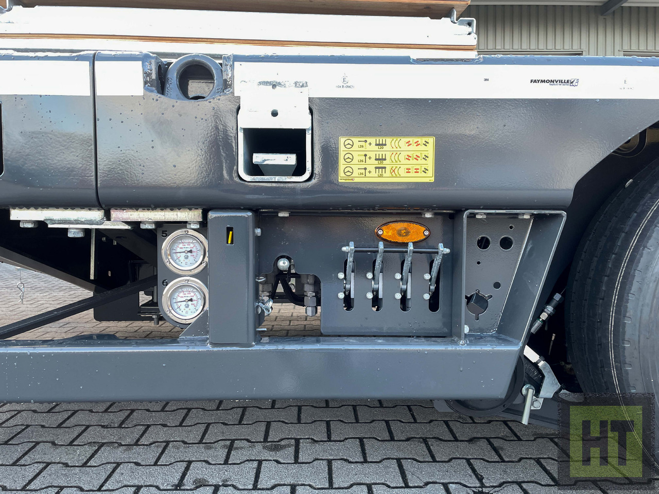 Faymonville 6-Achs-Tele-Semi mit PA-X Achssystem - Semirremolque góndola rebajadas: foto 4 Faymonville 6-Achs-Tele-Semi mit PA-X Achssystem - Semirremolque góndola rebajadas: foto 4