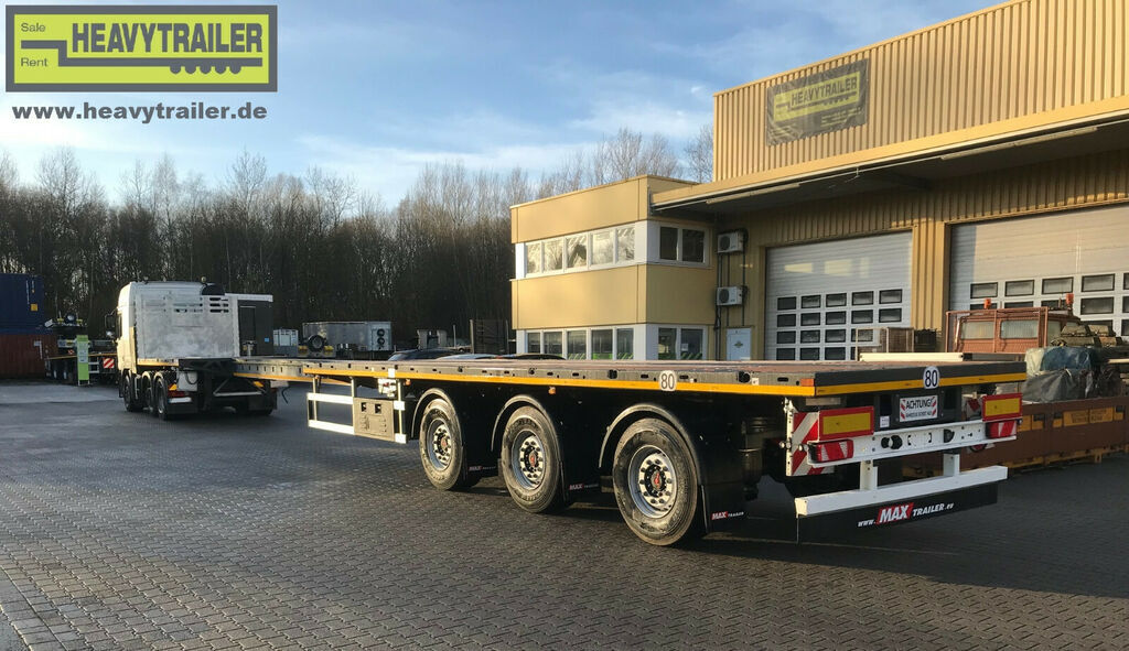 Faymonville MAX Trailer 3-Achs-Tele-Plateau zwangsgelenkt - Semirremolque plataforma/ Caja abierta: foto 4 Faymonville MAX Trailer 3-Achs-Tele-Plateau zwangsgelenkt - Semirremolque plataforma/ Caja abierta: foto 4
