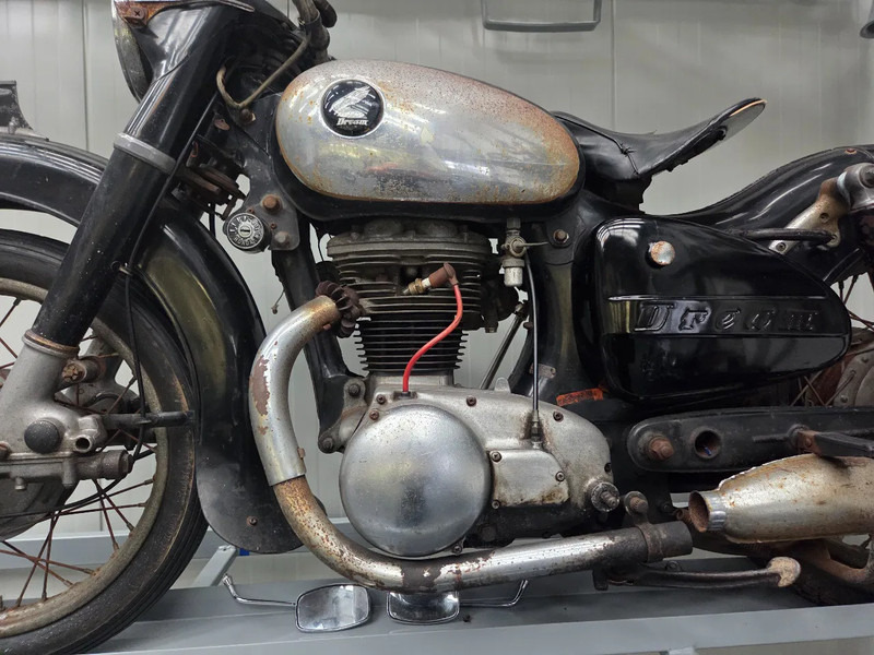 Motocicleta Honda CB160, Honda Dream SA en Honda CL77: 3 oldtimer motorfietsen: foto 18