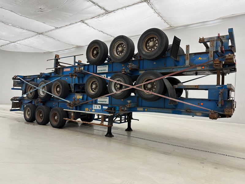 Fruehauf Stack 4 x Skelet 2 x 20-40 ft - Semirremolque portacontenedore/ Intercambiable: foto 3 Fruehauf Stack 4 x Skelet 2 x 20-40 ft - Semirremolque portacontenedore/ Intercambiable: foto 3