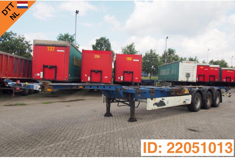 Krone Polyvalent skelet 20-30-40-45 ft - Semirremolque portacontenedore/ Intercambiable: foto 1 Krone Polyvalent skelet 20-30-40-45 ft - Semirremolque portacontenedore/ Intercambiable: foto 1