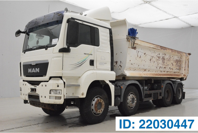 MAN TGS 35.480 - 8x4 - NON-EU - Camión volquete: foto 1 MAN TGS 35.480 - 8x4 - NON-EU - Camión volquete: foto 1