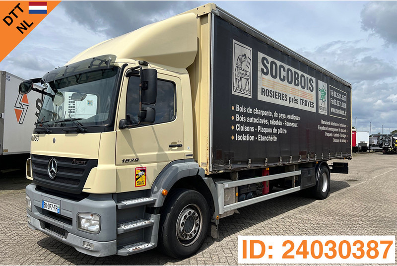 Mercedes-Benz Axor 1828 - Camión lona: foto 1 Mercedes-Benz Axor 1828 - Camión lona: foto 1